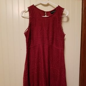 Medium Maroon short dress